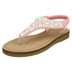 Ladies Savannah Pearl Toepost Sandals