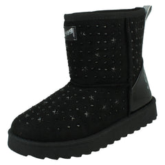 Girls Pineapple Boots With Star Detailing H4200
