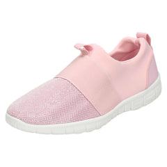 Girls Spot On Mesh Vamp Pumps