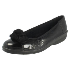 Ladies Padders Slip On Wedge Shoes - Orient