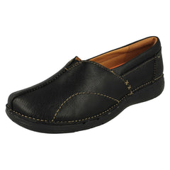 Ladies Clarks Un Structured Slip On Casual Shoes Un Loop Stride