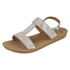 Ladies Savannah Casual T-Bar Sandals