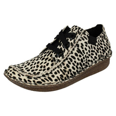 Ladies Clarks Comfortable Lace Up Shoes Funny Dream