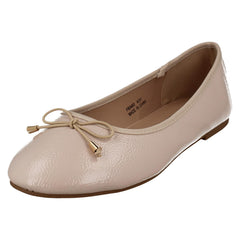 Ladies Spot On Ballerinas F80465