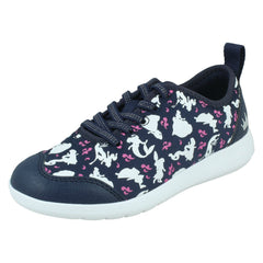Girls Clarks Disney Princess Trainers Scape Voyage