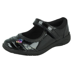 Girls Clarks Unicorn Charm School Shoes Relda Spark