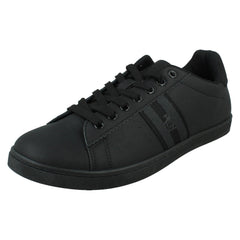 Mens Penguin Lace Up Casual Trainers Plane PEN0130