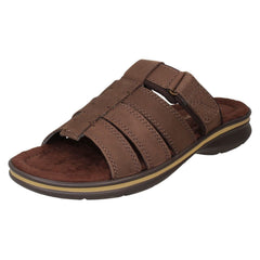 Mens Thomas Blunt Flat Open Toe Sandals A0066