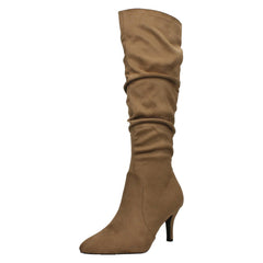Ladies Spot On Knee High Boots F51243