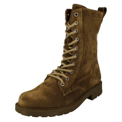 Ladies Clarks Lace Up Detailed Combat Style Boots Orinoco2 Style