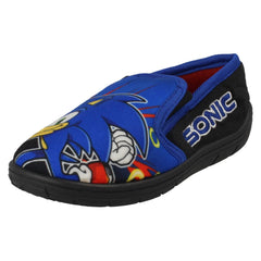 Boys William Lamb Sonic The Hedgehog Slippers GSI26327