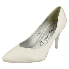 Ladies Anne Michelle Wedding Court Shoe