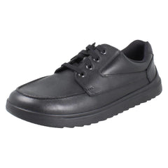 Boys Clarks Lace Up School Shoes Keelan Flare Y
