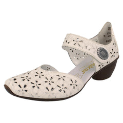 Ladies Rieker Casual Low Heeled Shoes 43786