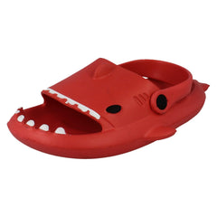 Childrens Spot On Cute Shark Detailed Summer Clogs N0076