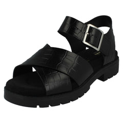 Ladies Clarks Strappy Summer Sandals Orinoco Cross