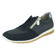 Ladies Rieker Casual Lace Up Trainers N5121