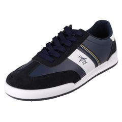 Mens Penguin Lace Up Casual Trainers Gaz