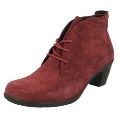 Ladies Easy B Wide Ankle Boots Jo