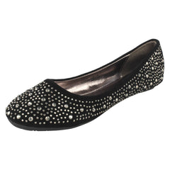 Girls Cutie Studded Ballerina Shoes