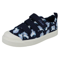 Boys Clarks Machine Washable Casual Shoes City Vibe