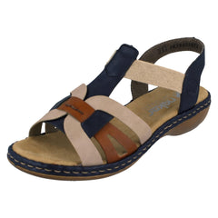 Ladies Rieker Casual Sandals 65918