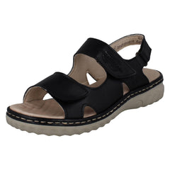 Ladies Rieker Adjustable Back Sandals 60462