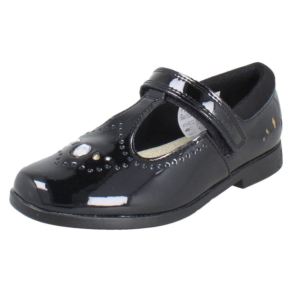 Girls Clarks School Shoes Lock Wish K