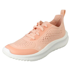Ladies Clarks Cloudsteppers Platform Trainers - Solevana Tie