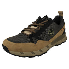 Mens Bugatti Lace Up Memory Foam Trainers 321-A7203-5069