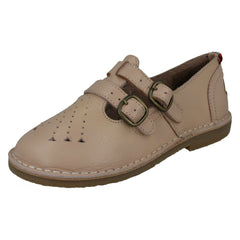 Girls POD Double Buckled Strapped Shoes Marley