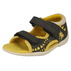 Boys Clarks Casual Sandals Fudgy Jump