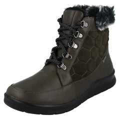 Ladies Van Dal Waterproof Lace Up Ankle Boots