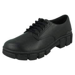 Girls Clarks Chunky Sole School Shoes Evyn Lace K
