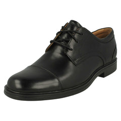 Mens Clark Formal Lace Up Shoes Un Aldric Cap