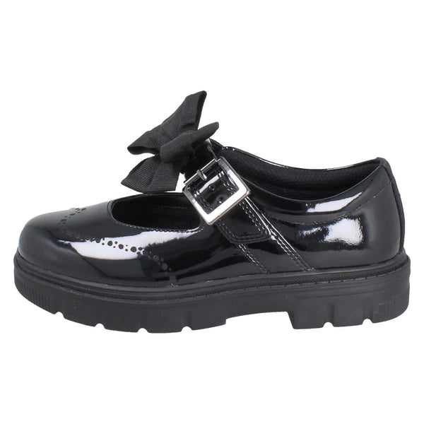 Girls Clarks School Shoes Lorcam Jane K