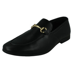 Mens Thomas Blunt Slip On Loafer Shoes With Metal Trim A1133
