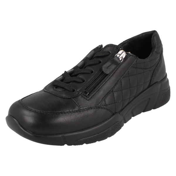 Ladies DB Shoes Casual Lace Up Harebell