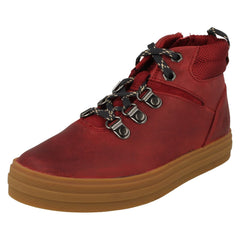 Boys Clarks Lace Up Ankle Boots Nova Hike K