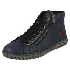 Ladies Rieker Fleeced Lined Ankle Boots N0921