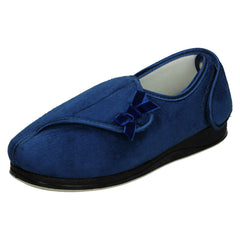 Ladies Padders Hook And Loop Comfort Slippers Penny