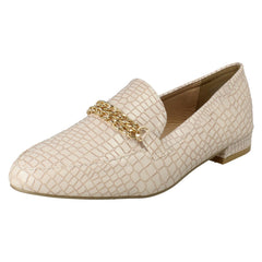 Ladies Spot On Wide Fit Loafers F80534