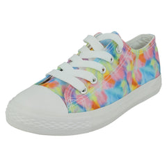 Girls Spot On Tie Dye Pumps H2638