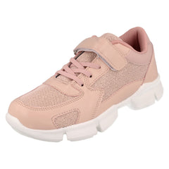Girls Spot On Chunky Sole Trainers H2611