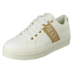 Ladies Elle Sport Lace Up Trainers F7313