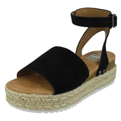 Ladies Down To Earth Flatform Sandals F12006