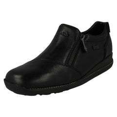 Ladies Rieker Casual Flat Shoes With Nano Water Protection 44265