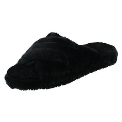 Ladies Spot On Fur Slippers X2120#L