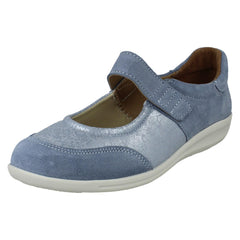 Ladies DB Shoes Hook and Loop Strap Casual Shoes Hamster