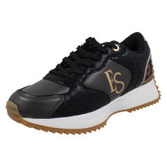 Ladies Elle Sport Casual Lace Up Trainers F7384